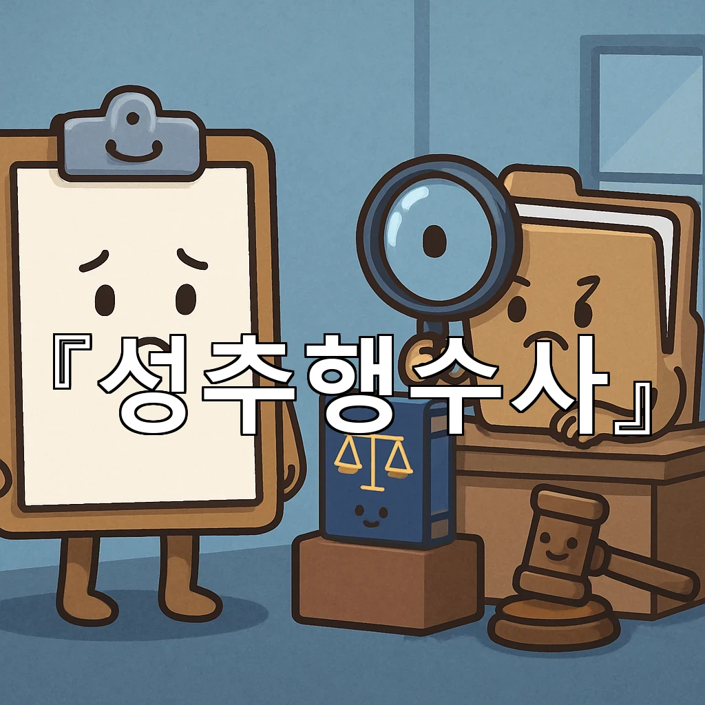 성추행수사 흐트러진 진술 사이에서 사실을 다시 살피는 시선