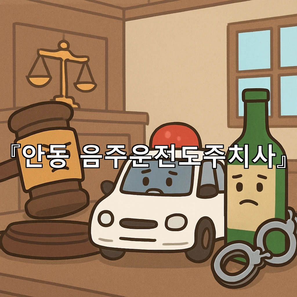 안동음주운전도주치사 관련 쟁점을 정리할 때 자주 놓치는 부분들