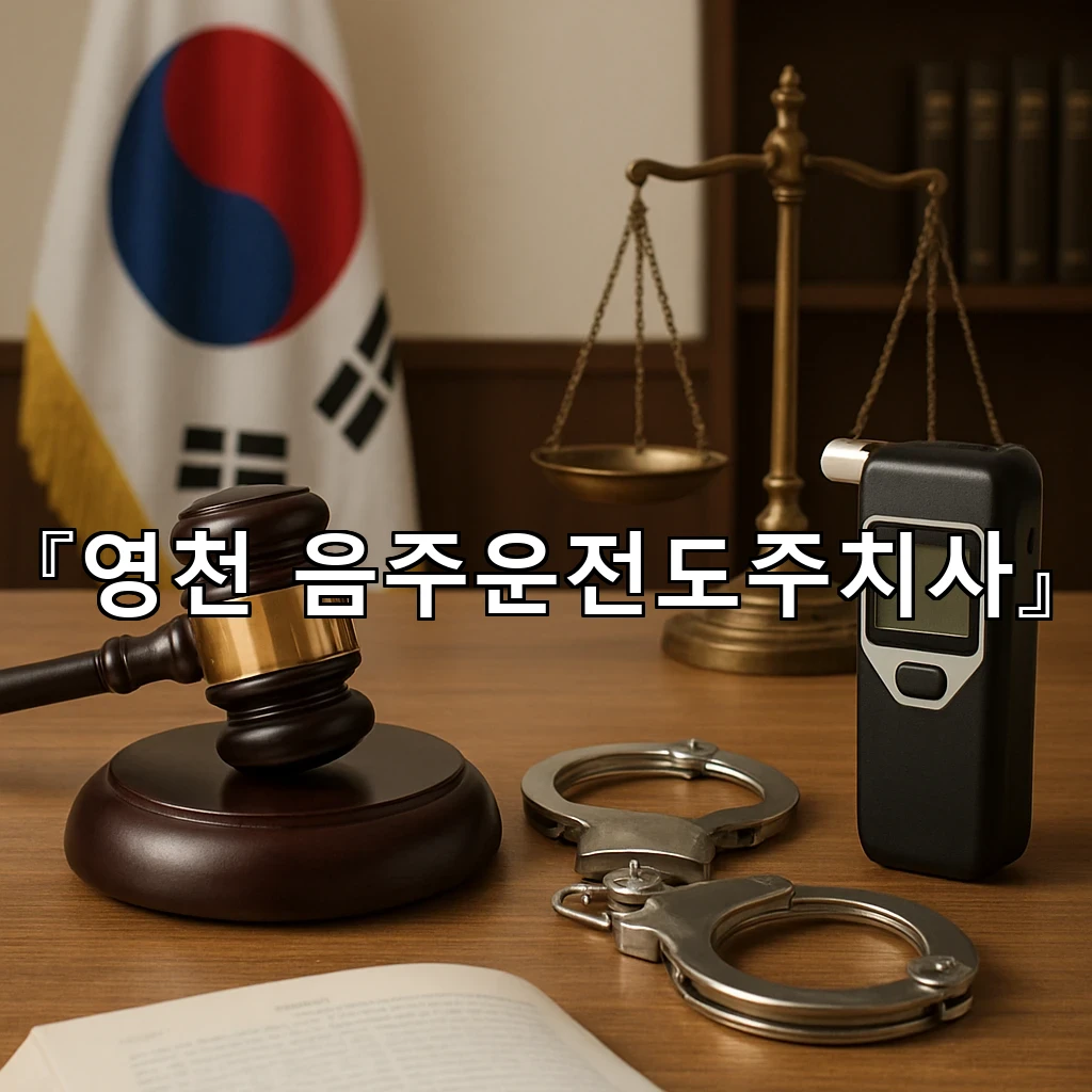 영천음주운전도주치사 이후 현장에서 살펴야 할 핵심 쟁점 정리