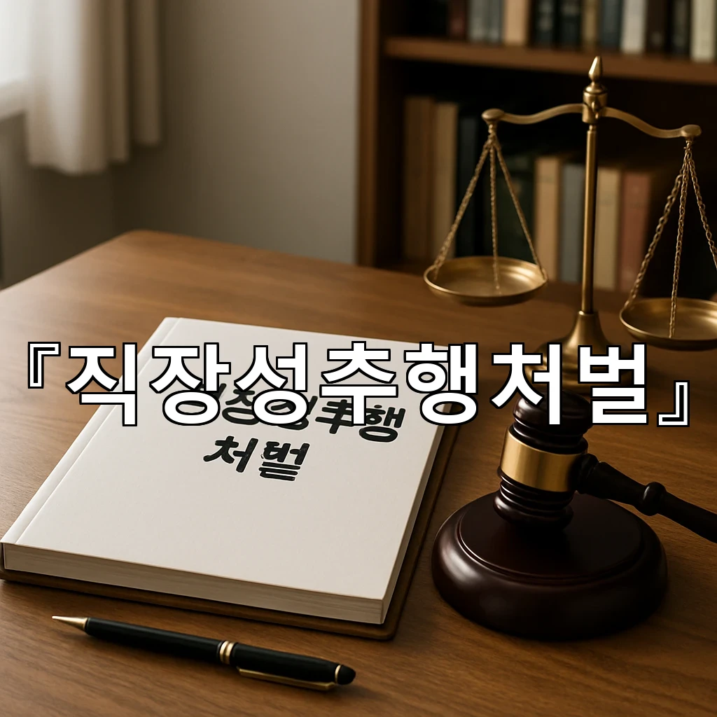 직장성추행처벌 사건 초기에 챙겨야 할 핵심 기준과 대응 순서